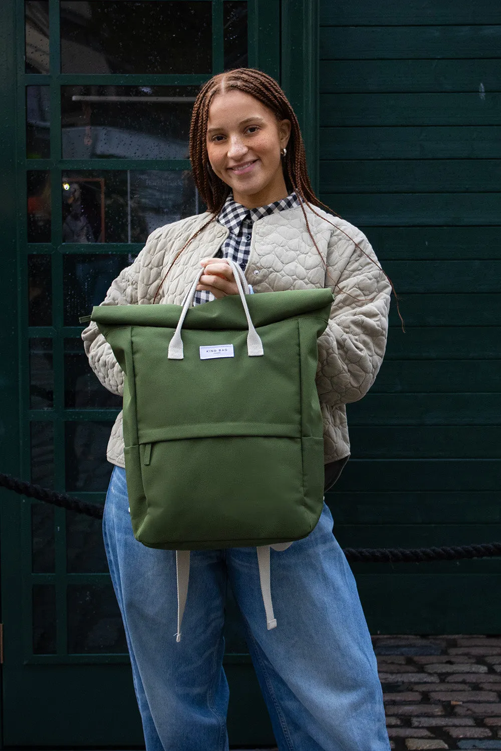 Khaki | Hackney Backpack | Large