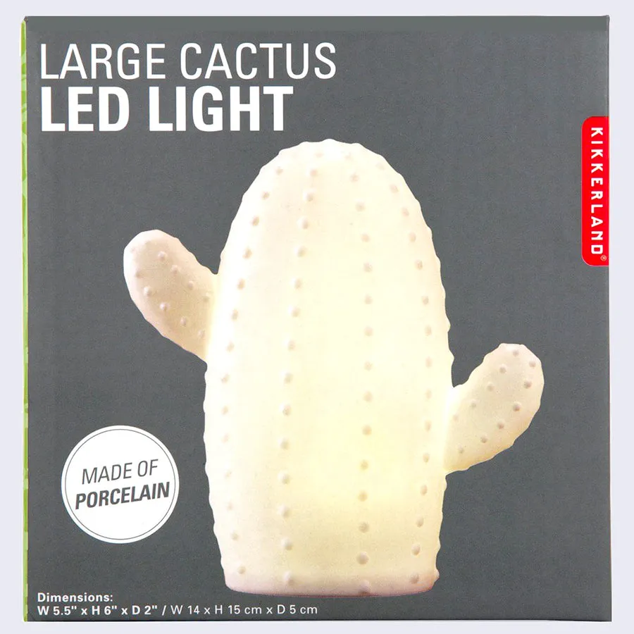 Large Cactus LED Light