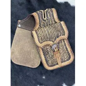 Leather Horn Bag