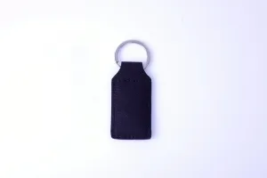 Leather Rectangle Keychain for Laser Engraving