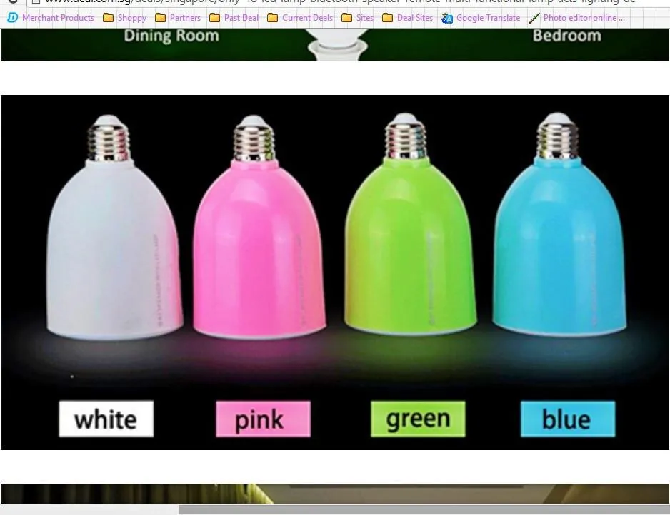 LED Lamp Bluetooth Speaker