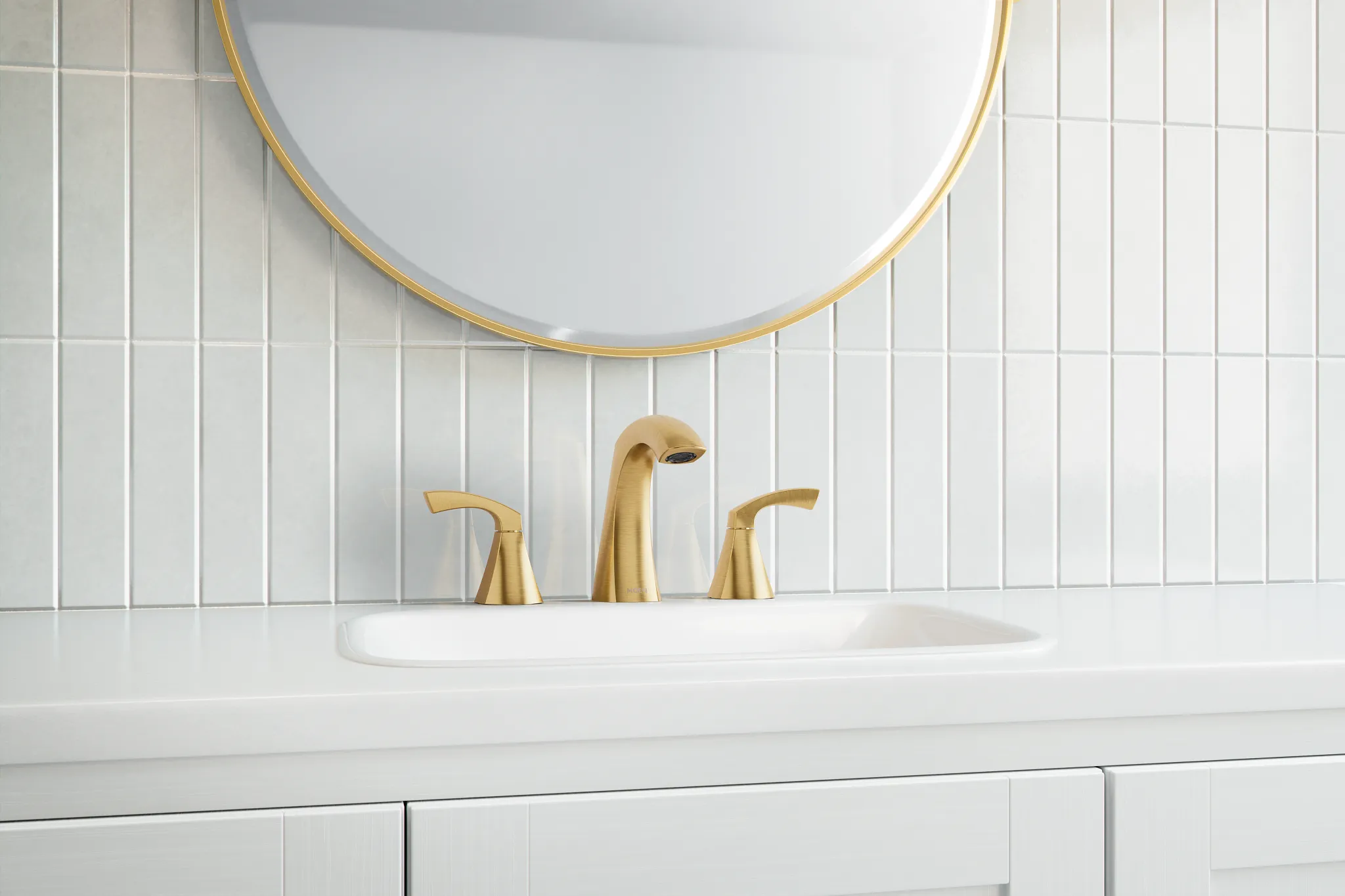 Lindor Two-Handle High Arc Bathroom Faucet