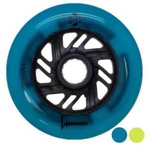 Luminous 100mm LED Light Up Glow Inline Skate Wheel