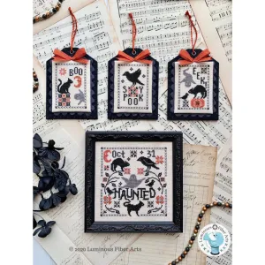 Luminous Fiber Arts ~ Haunted Pattern