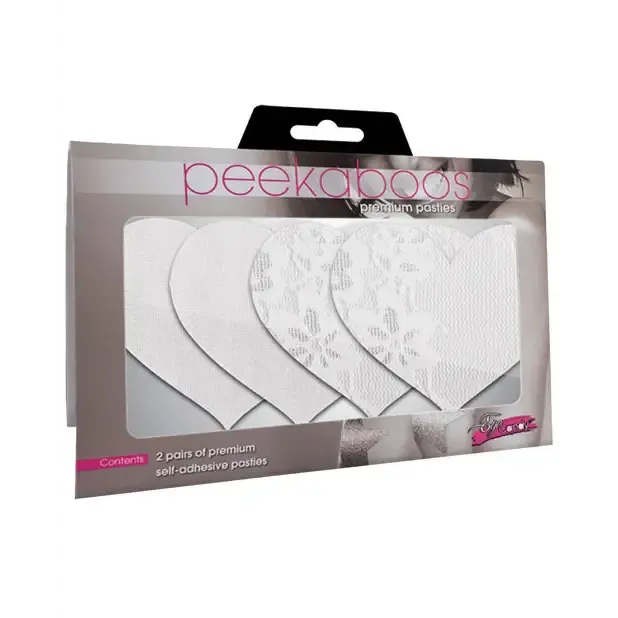 Luminous Hearts - White Pack Of 2
