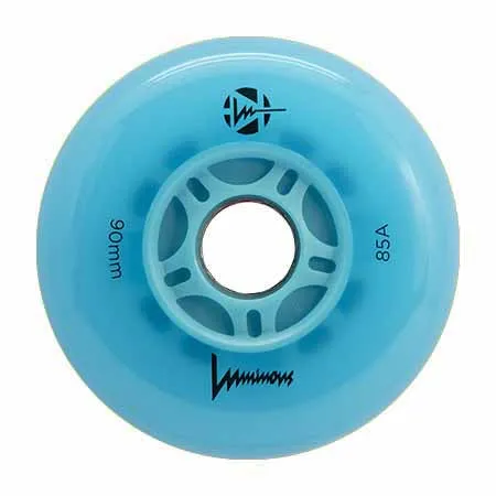 Luminous LED 90mm Wheels