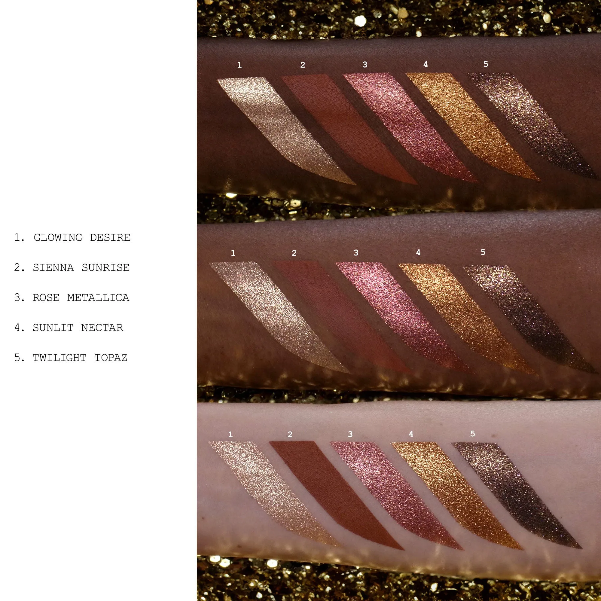 Luminous Legends Eye Shadow Palette: Dawn Divinity (Limited Edition)