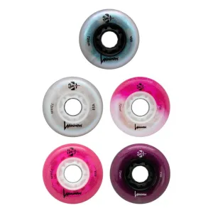 Luminous Light Up Glitter LED Inline Wheels 80mm 85A - 4 Pack