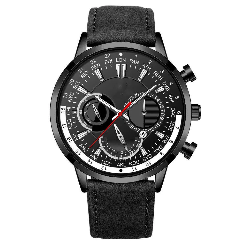 Luminous Quartz Men's Sports Watch