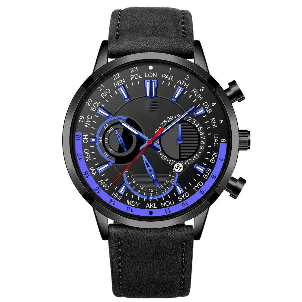 Luminous Quartz Men's Sports Watch