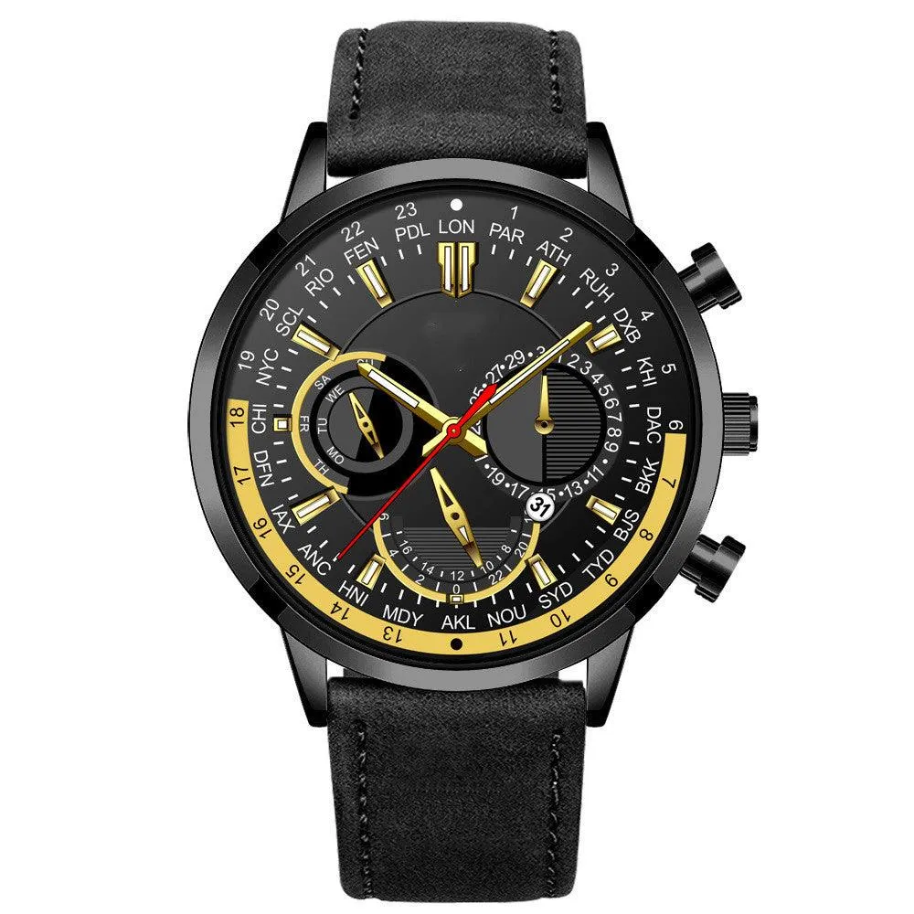 Luminous Quartz Men's Sports Watch