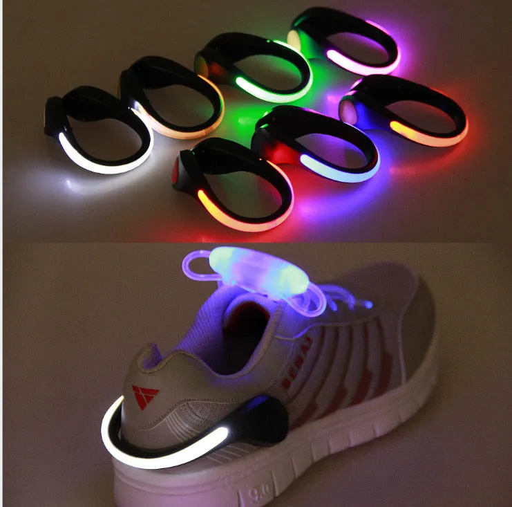Luminous shoe clip lamp