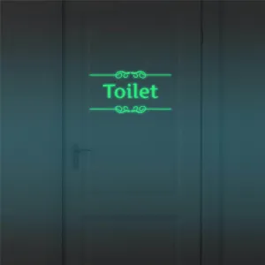 Luminous Toilet Wall Sticker