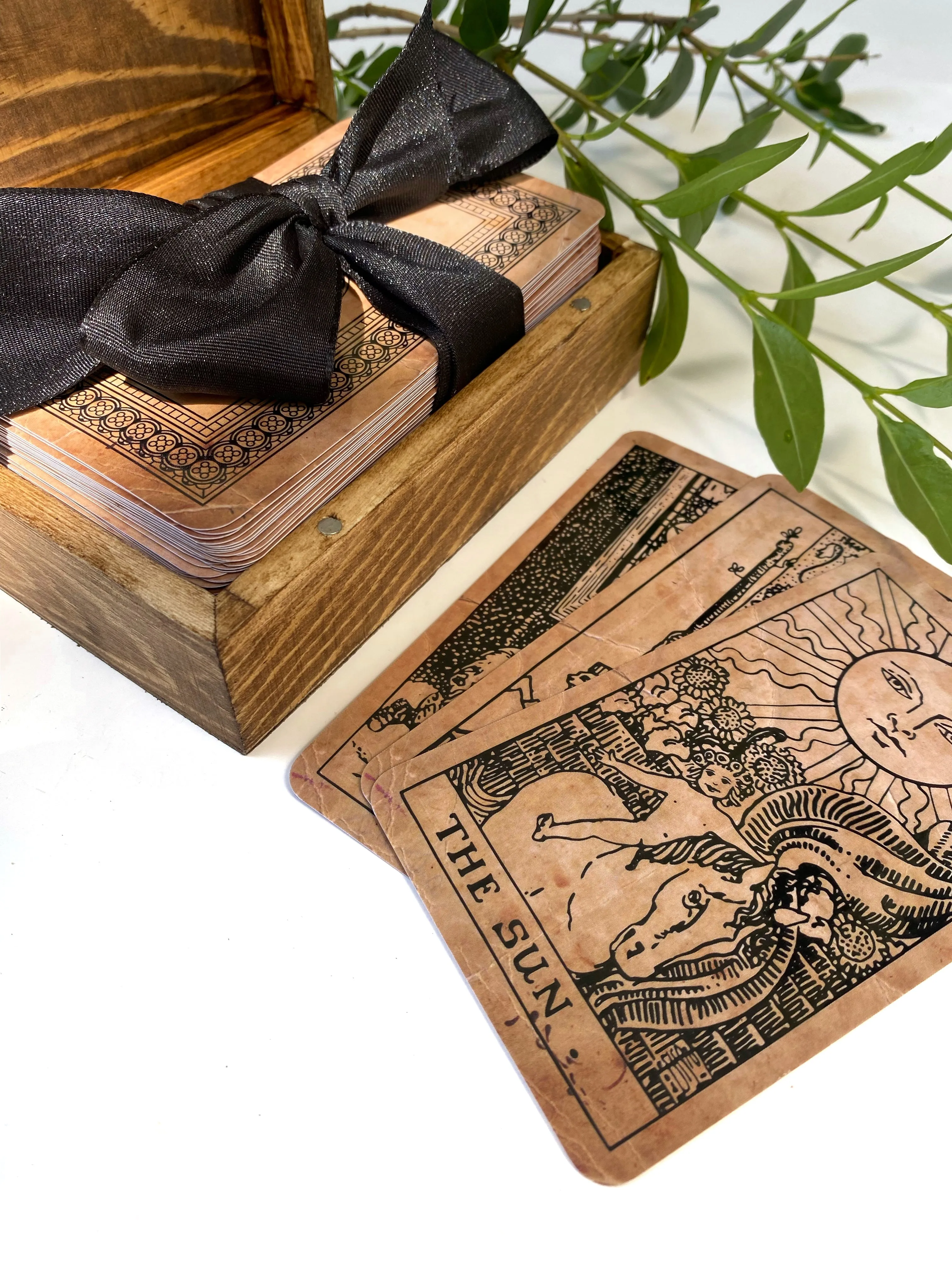 Luna Moth Tarot Box