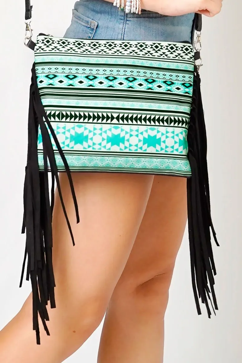 Mackenzie Mesa Fringe Crossbody
