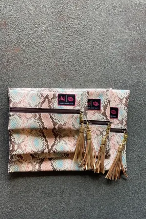 Makeup Junkie Bag - Viper Blush