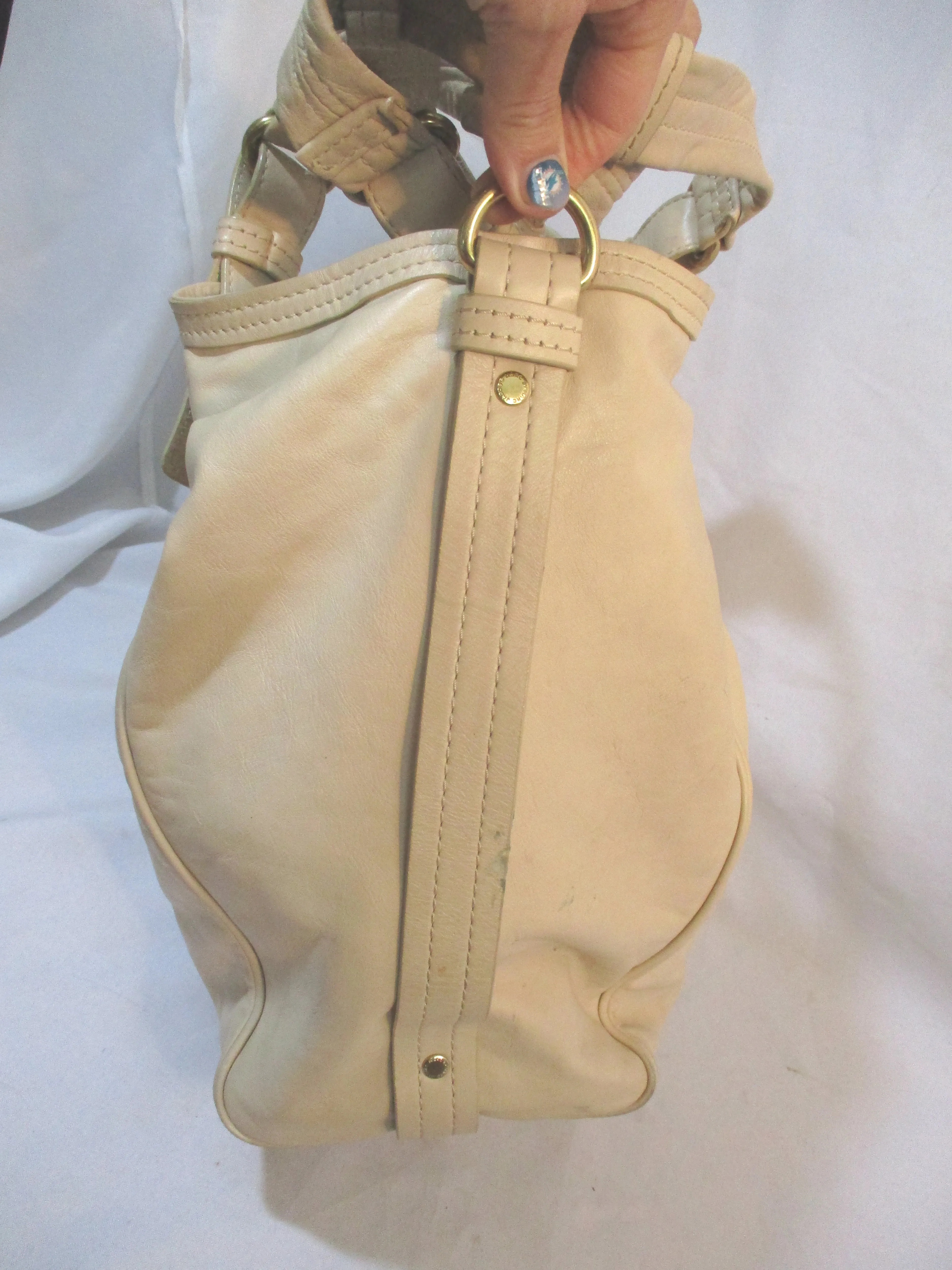 MARC JACOBS Leather  Satchel Bag Tote PURSE