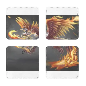 MercilessPheonix_Concept_noname Sublimation Coasters Pack of Four