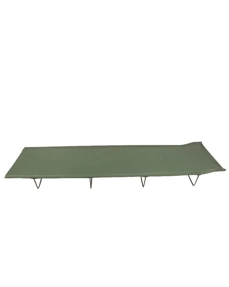 Mil-Tec Olive Steel Camping Bed
