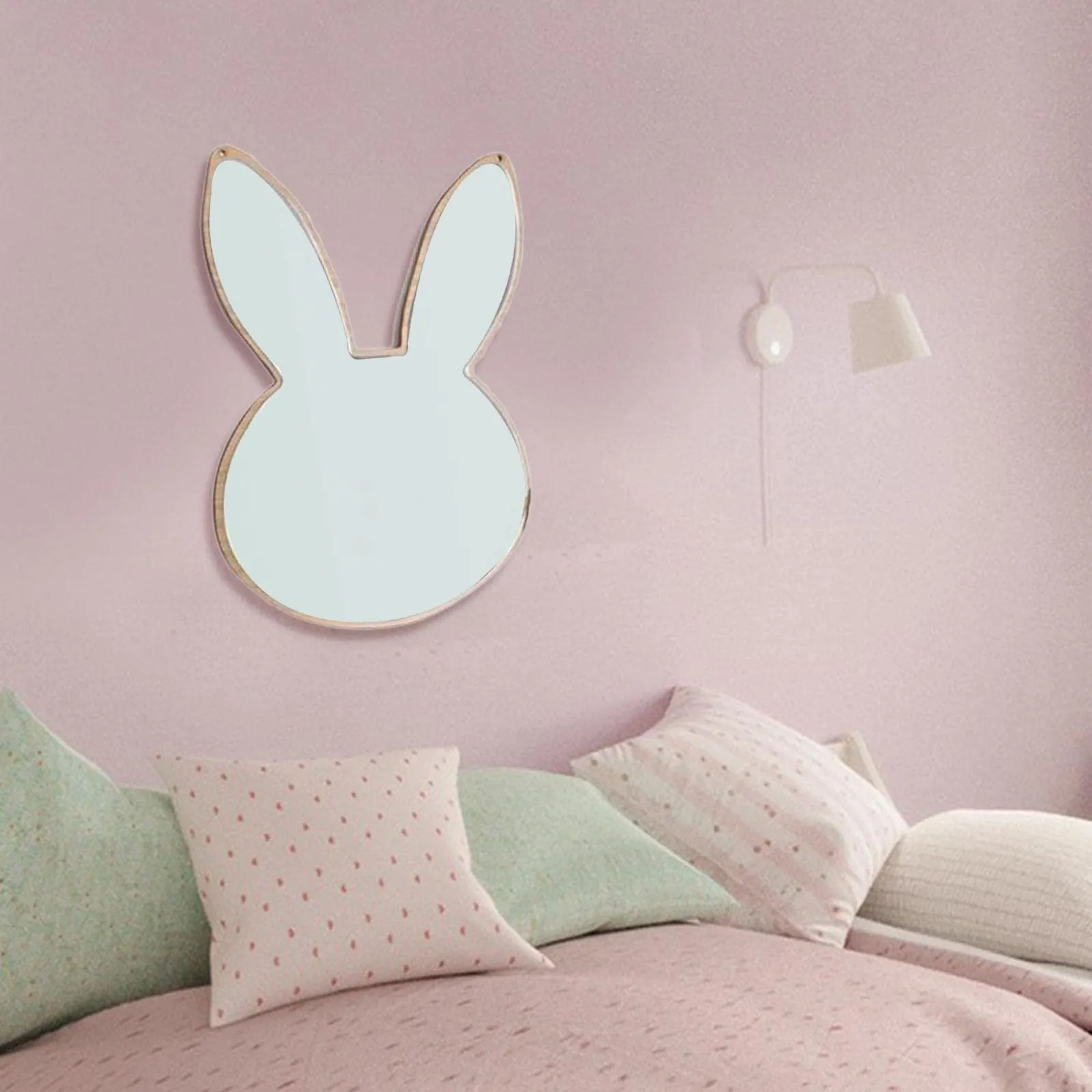 MILAAN Modern Cute Acrylic Mirror Wall Sticker Decal Children Kids Room Decor #3