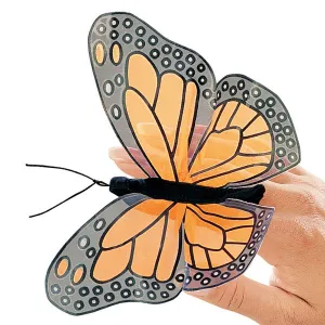 Mini Monarch Butterfly Finger Puppet
