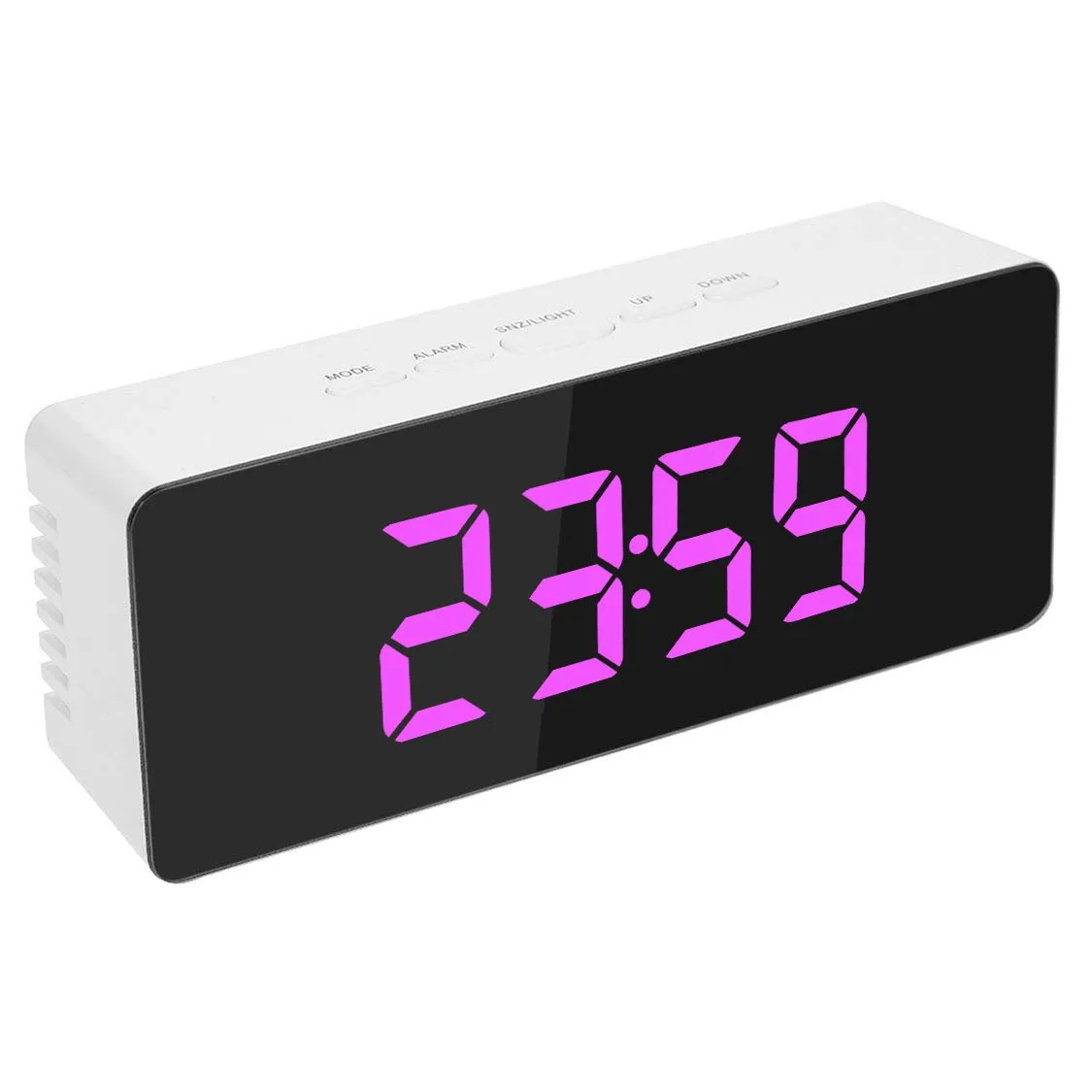 multi-functional mirror electronic alarm clock