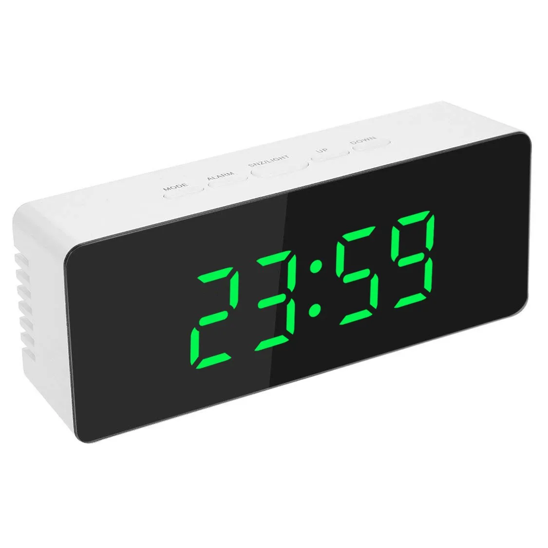 multi-functional mirror electronic alarm clock