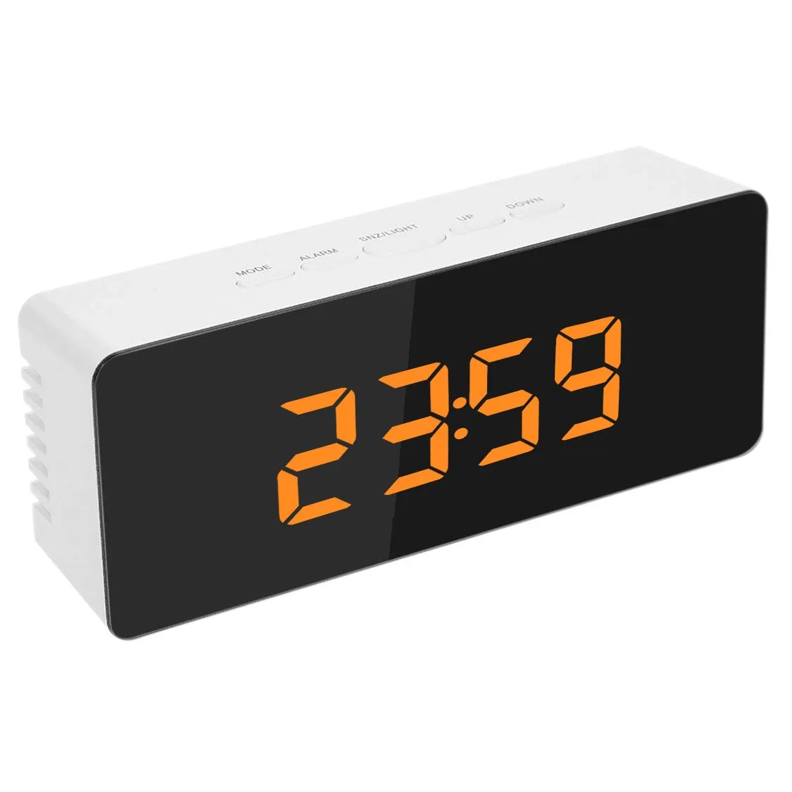 multi-functional mirror electronic alarm clock