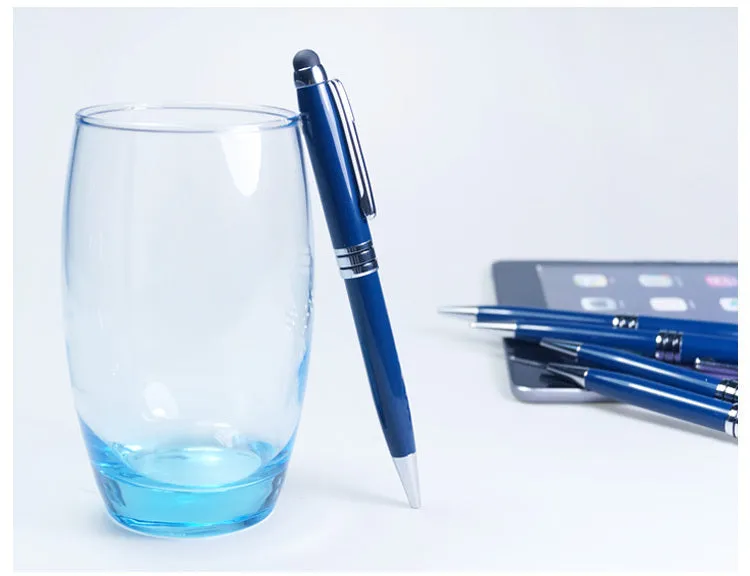 Multi-functional stylus metal ball pen