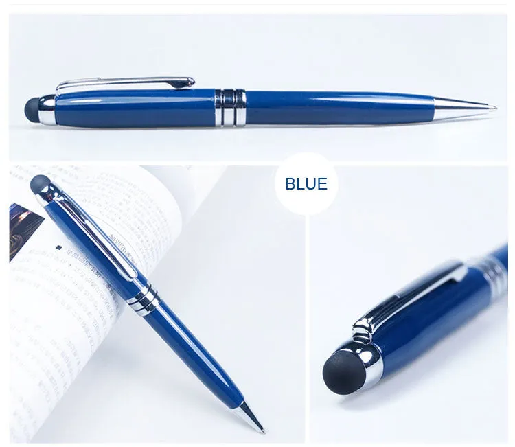 Multi-functional stylus metal ball pen