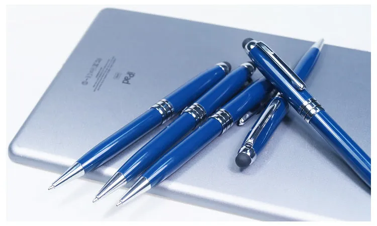 Multi-functional stylus metal ball pen