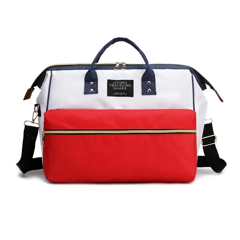 Nappy Bag Mummy Large Capacity Bag Mom Baby Multi-function Waterproof Outdoor Travel Diaper Bags Stroller Mommy Maternity Totes