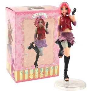 Naruto Anime Sakura Haruno Action Figure Cute Pose | 23 CM |
