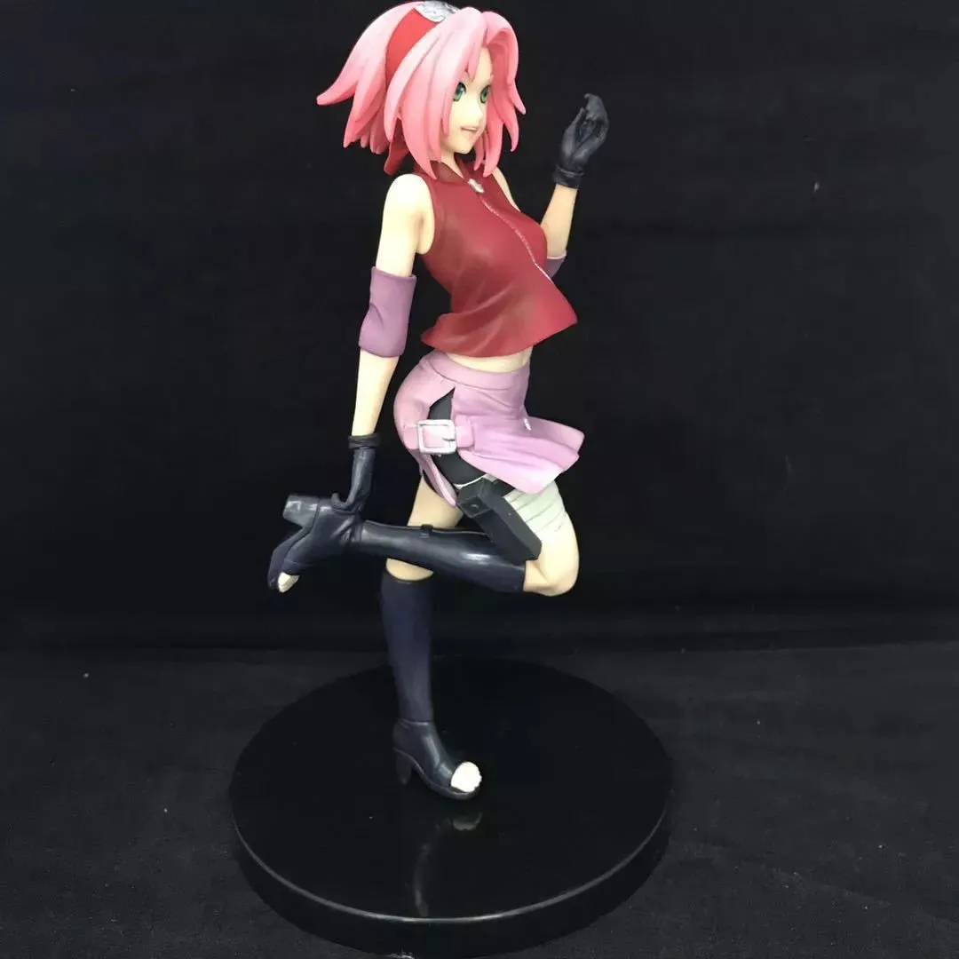 Naruto Anime Sakura Haruno Action Figure Cute Pose | 23 CM |