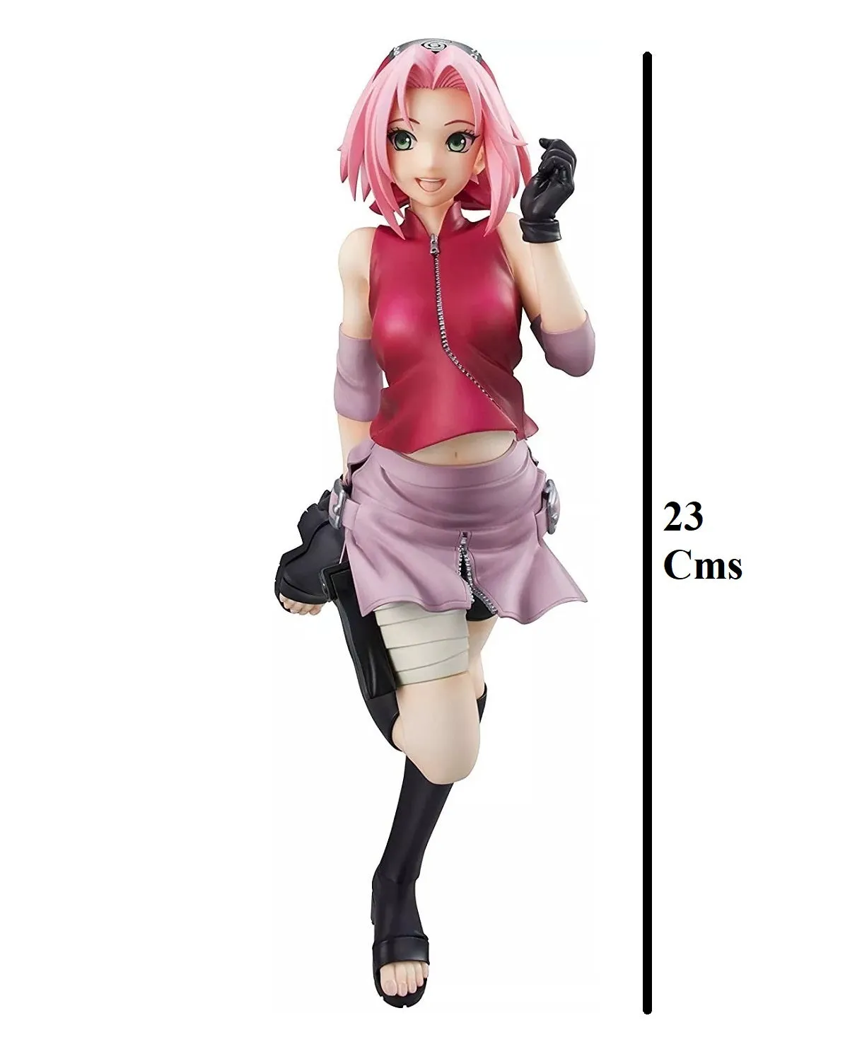 Naruto Anime Sakura Haruno Action Figure Cute Pose | 23 CM |