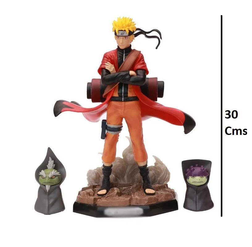 Naruto Sage Mode with Toads Action Figure PVC Anime Figurine | 30 Cms  |