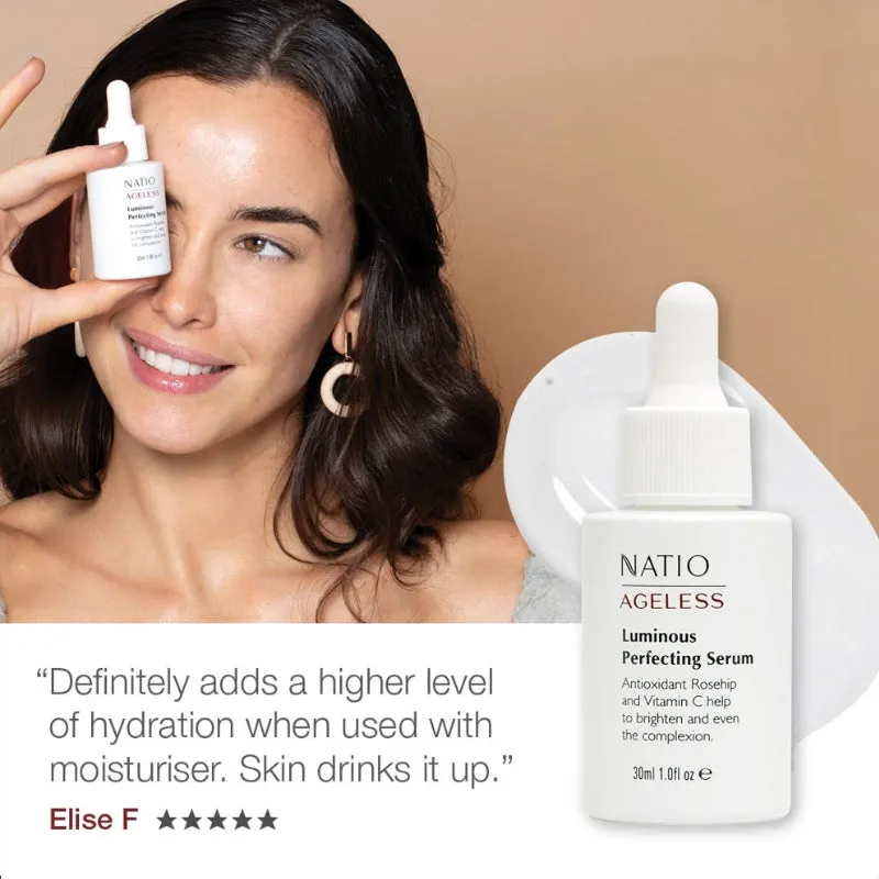 Natio Ageless Luminous Perfecting Serum, 30ml