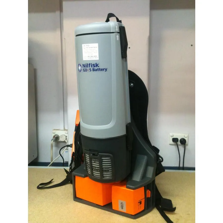 Nilfisk GD5 Backpack Vacuum Cleaner Main Filter Cloth Dustbag For Commercial Use