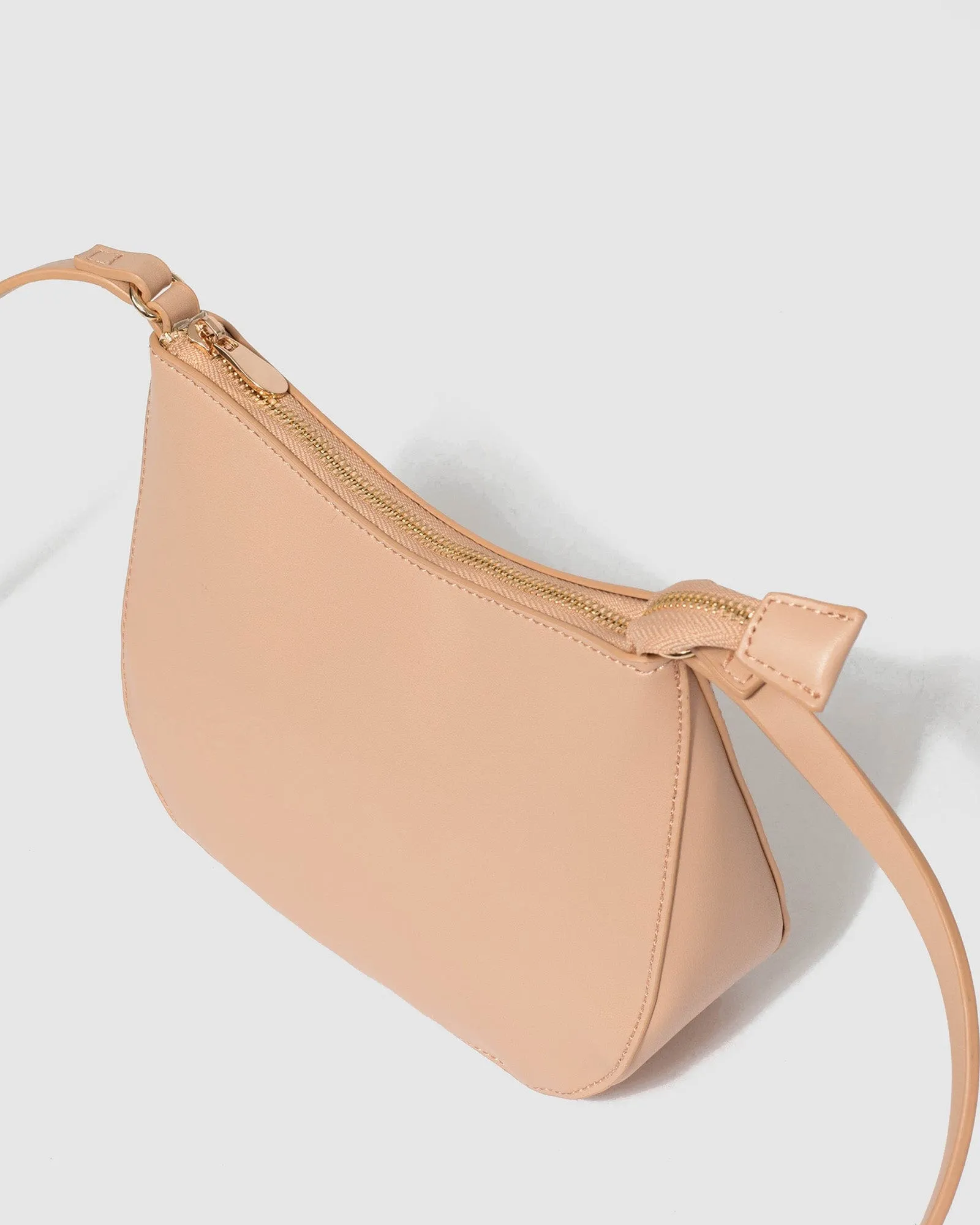 Nude Selena Saddle Crossbody Bag