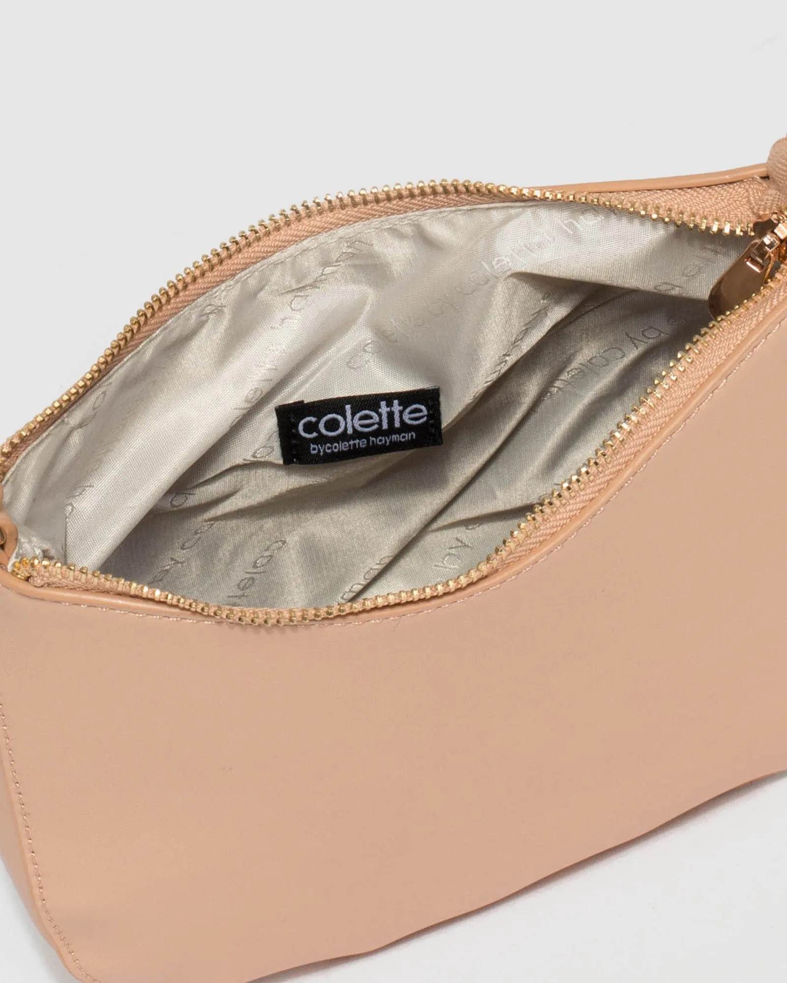 Nude Selena Saddle Crossbody Bag