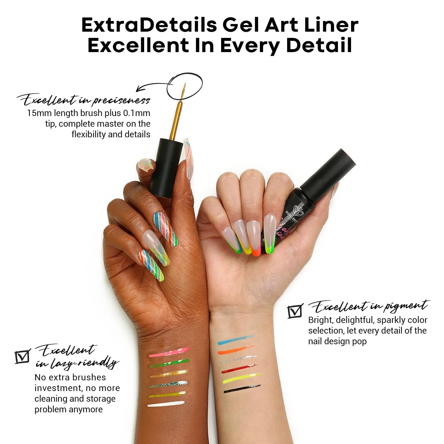 Ocean Blue - Luminous ExtraDetails Gel Art Liner