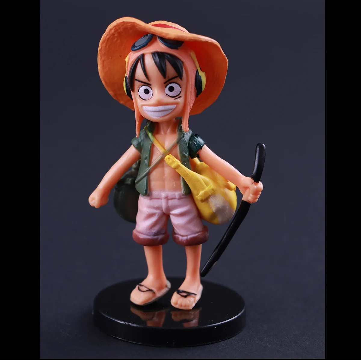 One Piece 6 Pcs Anime Action Figure Set Luffy Zoro Sanji Ace Sabo Robin PVC Action Figure  | 8.5 cms |