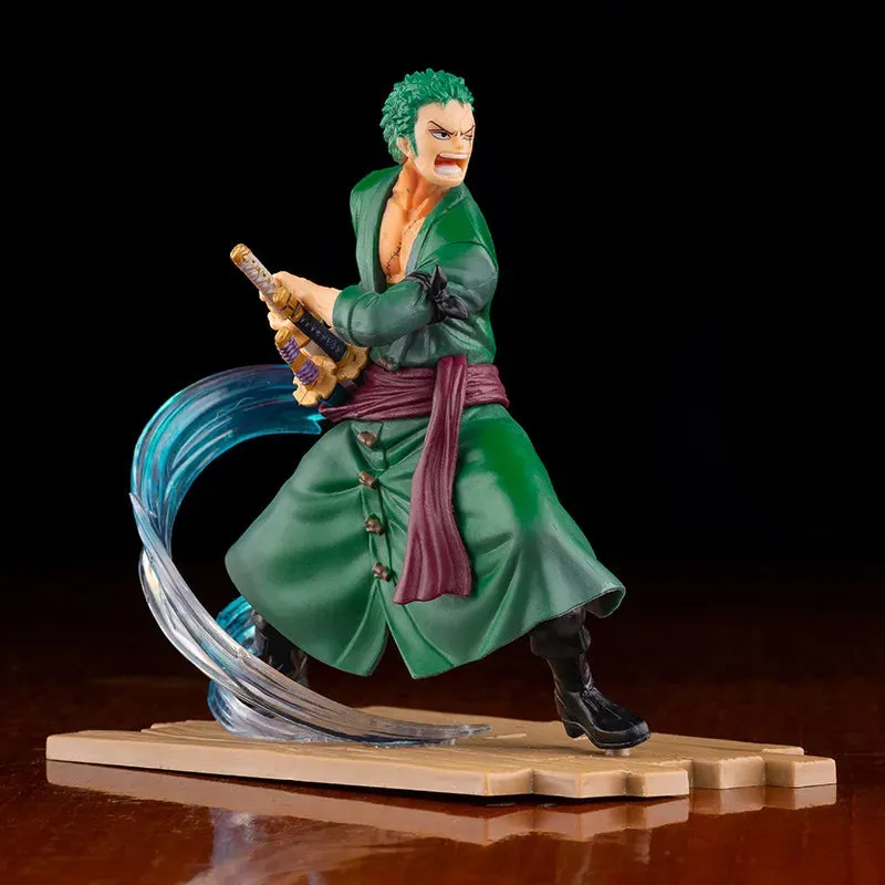 One piece Anime | Zoro Sanji Fight scene Figurine | 13 - 16 CM |