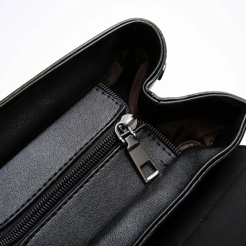 Paziye Women's Simple Contrast Color Backpack