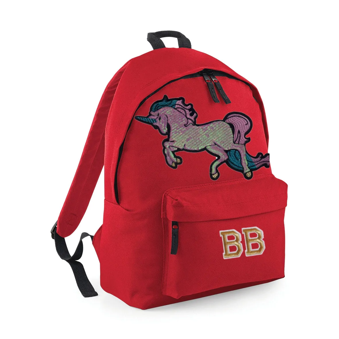 Pearly Sequin Unicorn Midi Bag