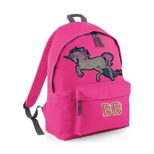 Pearly Sequin Unicorn Midi Bag
