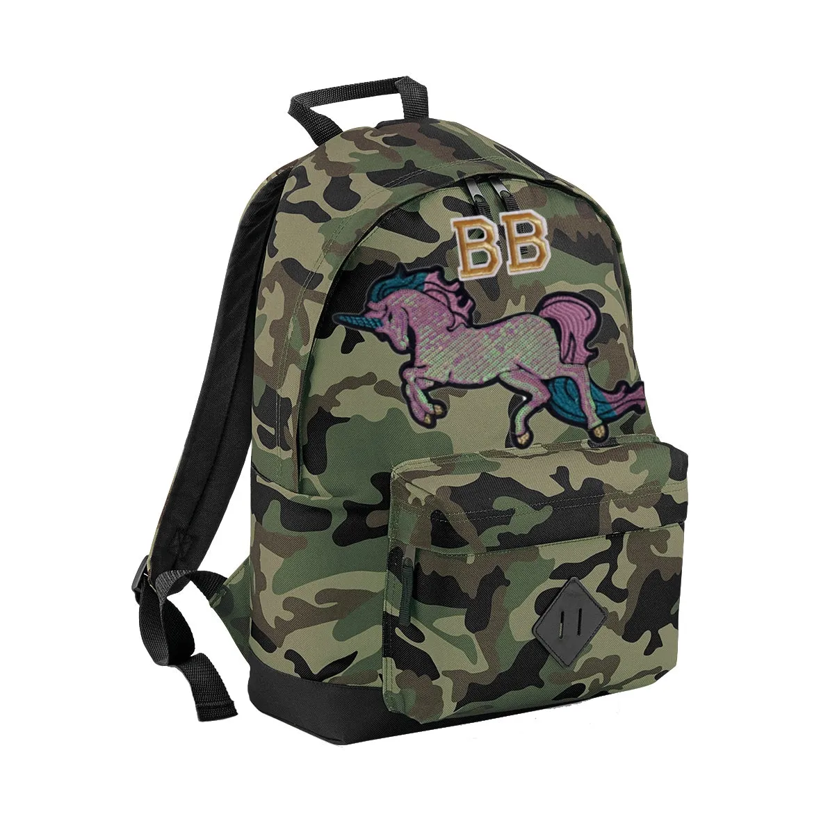 Pearly Sequin Unicorn Midi Bag