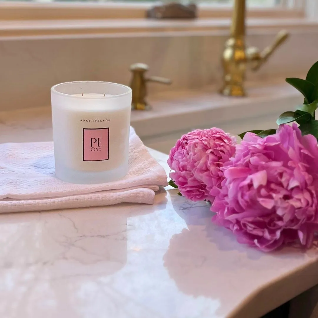 Peony Boxed Candle