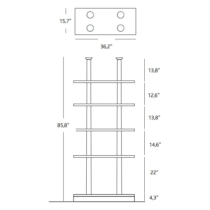 Peristylo Shelving