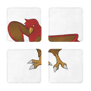 Pidgenna Sublimation Coasters Pack of Four
